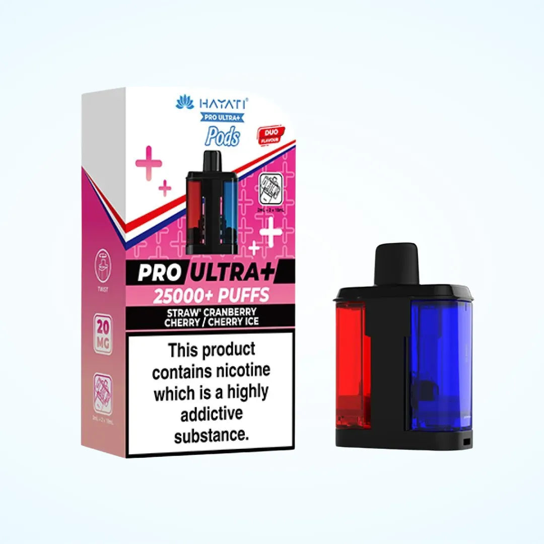 Hayati Pro Ultra Plus 25000 Prefilled Pods Box of 5