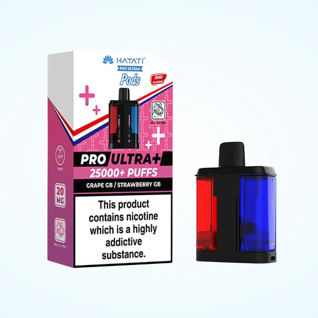 Hayati Pro Ultra Plus 25000 Prefilled Pods Box of 5