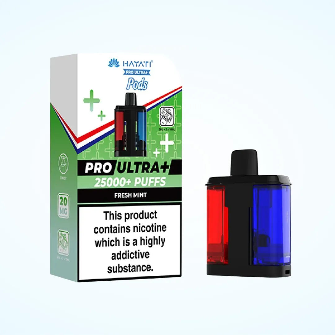 Hayati Pro Ultra Plus 25000 Prefilled Pods Box of 5