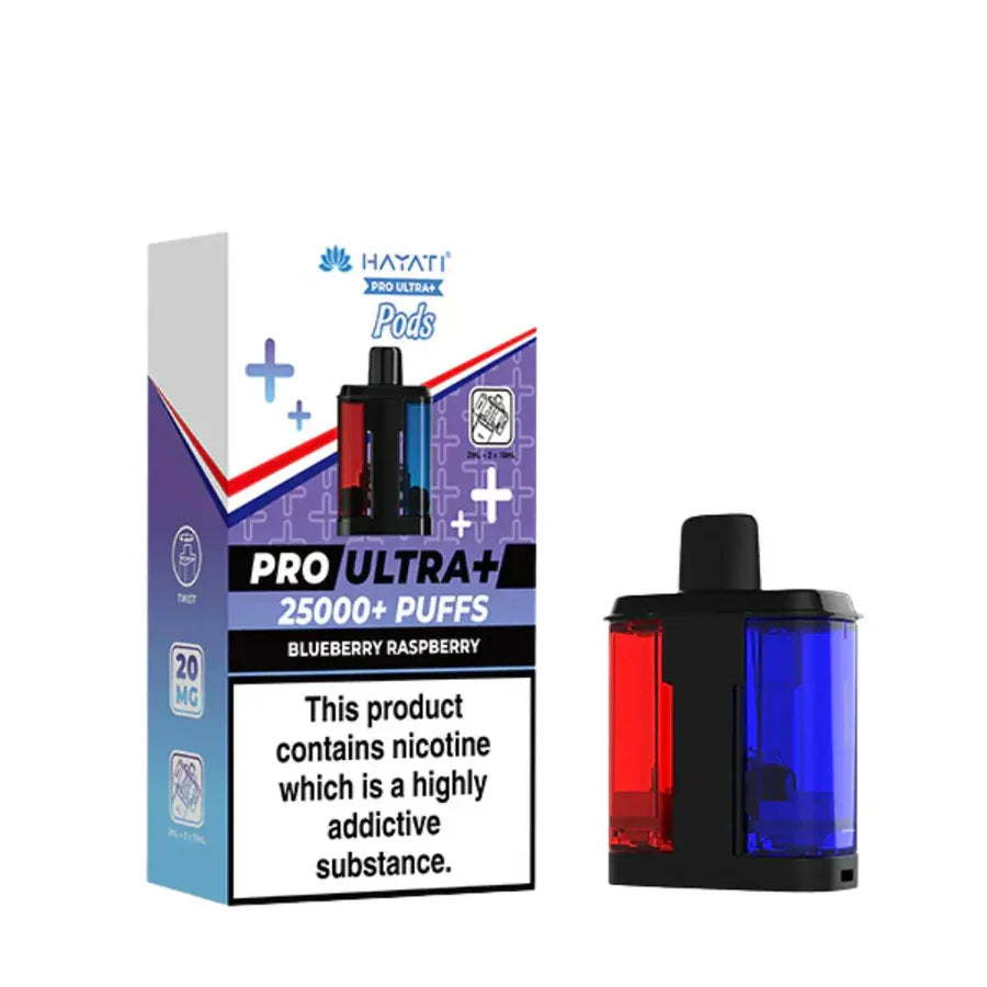 Hayati Pro Ultra Plus 25000 Prefilled Pods Box of 5