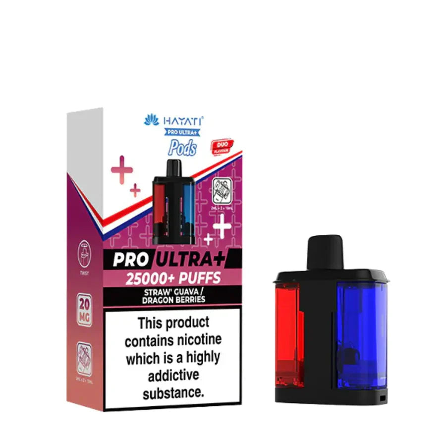Hayati Pro Ultra Plus 25000 Prefilled Pods Box of 5