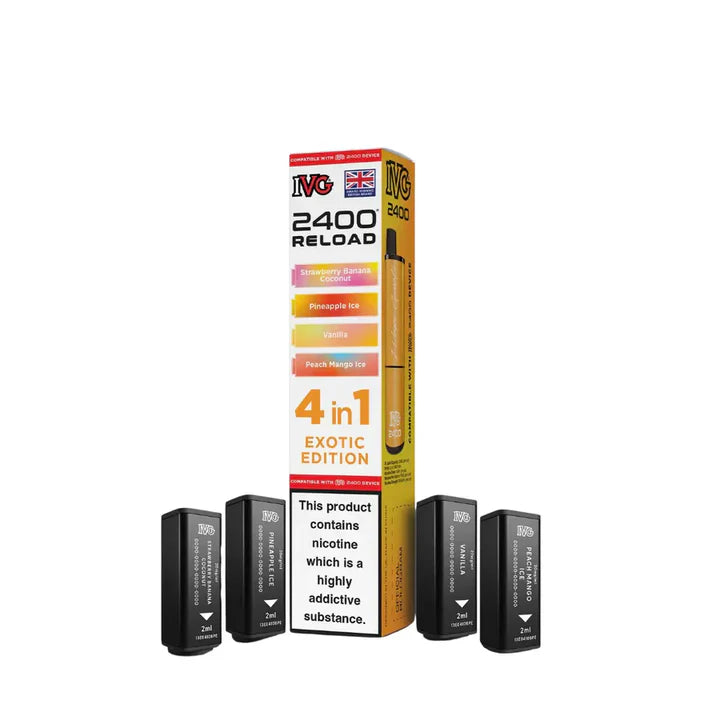 IVG Reload 4-in-1 Replacement Pods (Box of 5)