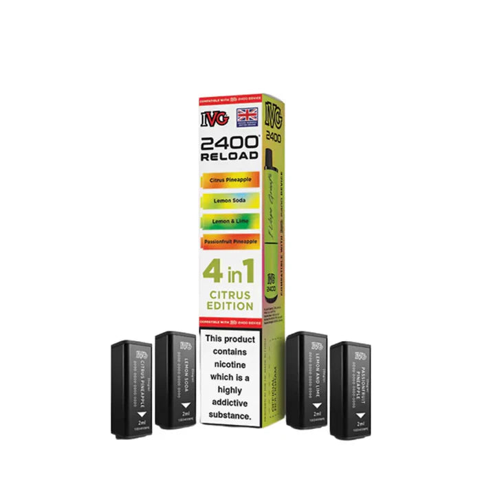 IVG Reload 4-in-1 Replacement Pods (Box of 5)