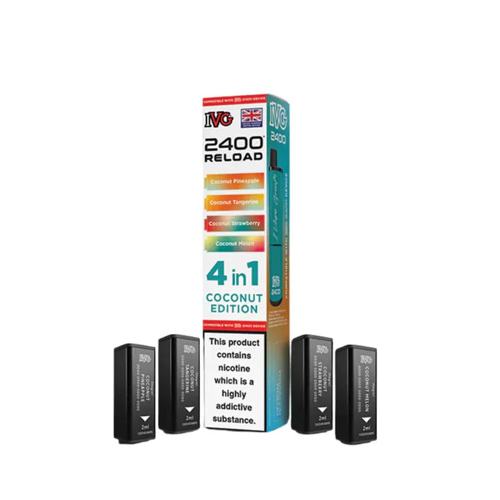 IVG Reload 4-in-1 Replacement Pods (Box of 5)