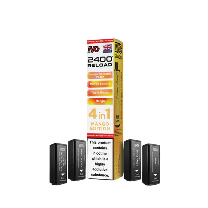 IVG Reload 4-in-1 Replacement Pods (Box of 5)