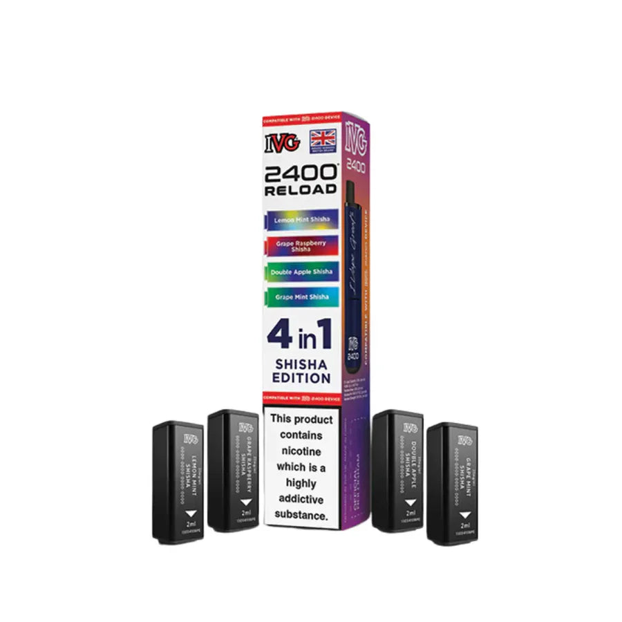 IVG Reload 4-in-1 Replacement Pods (Box of 5)