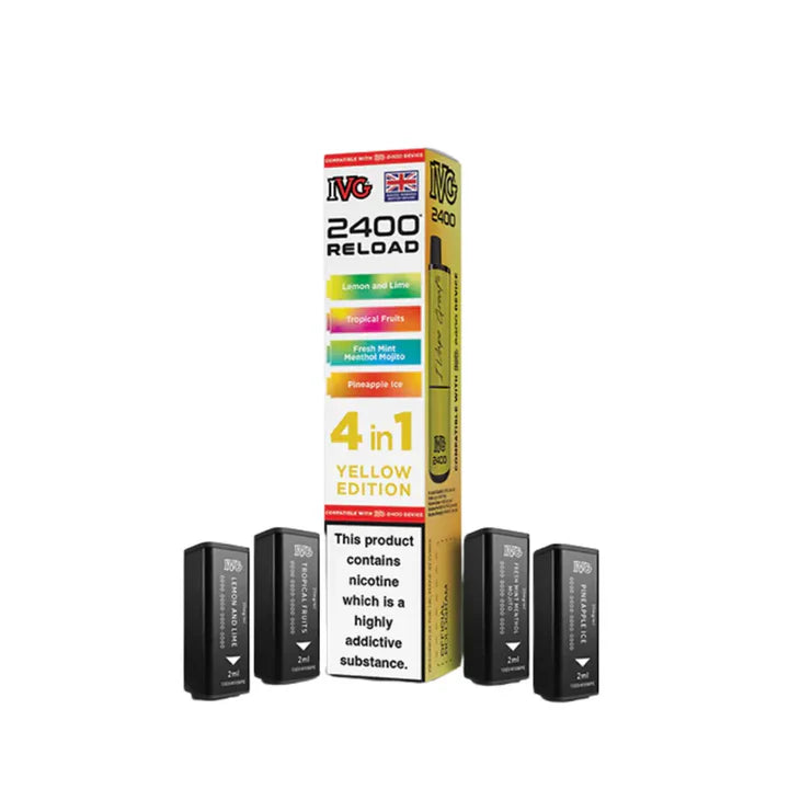 IVG Reload 4-in-1 Replacement Pods (Box of 5)