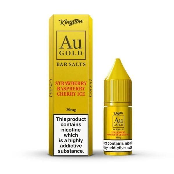 Kingston AU Gold Bar 10ml Nic Salt E-Liquid – Pack of 10