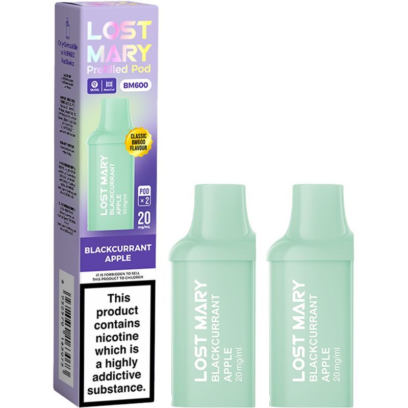 Lost Mary BM600 Replacement Pods Pack of 10