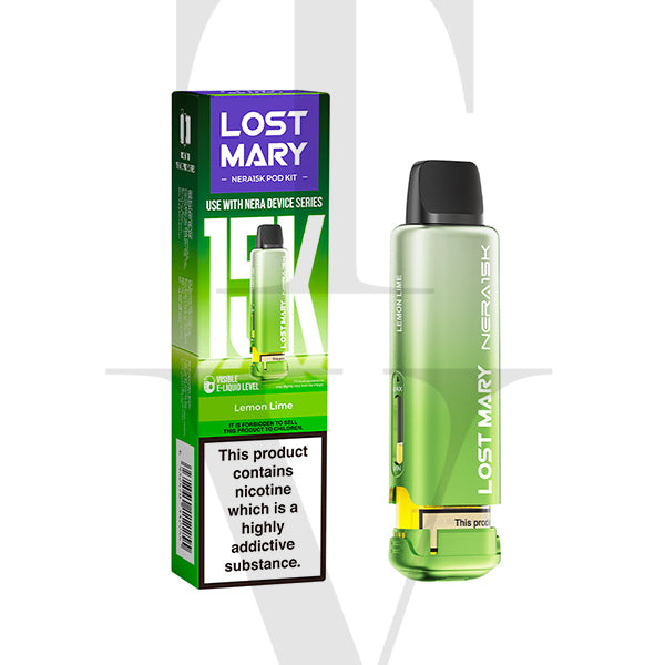 LOST MARY NERA 15K PRE-FILLED PODS (Pack Of 10)
