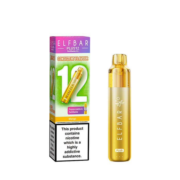 Elf Bar Plus 12 Prefilled Vape Kit - Pack of 5