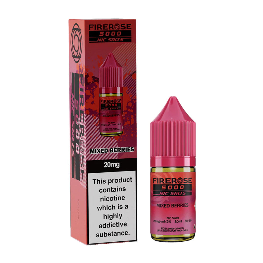 Elux Fire Rose Nic Salt - Pack of 10
