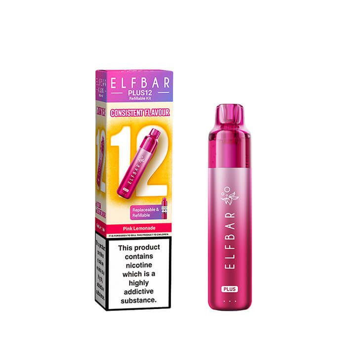 Elf Bar Plus 12 Prefilled Vape Kit - Pack of 5