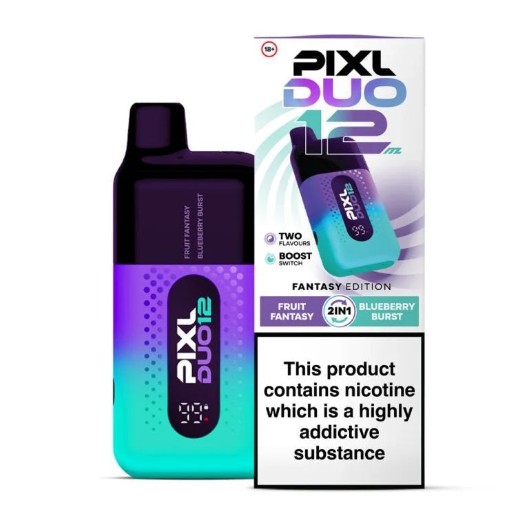Pixl Duo 12000 Vape Kit Box of 5
