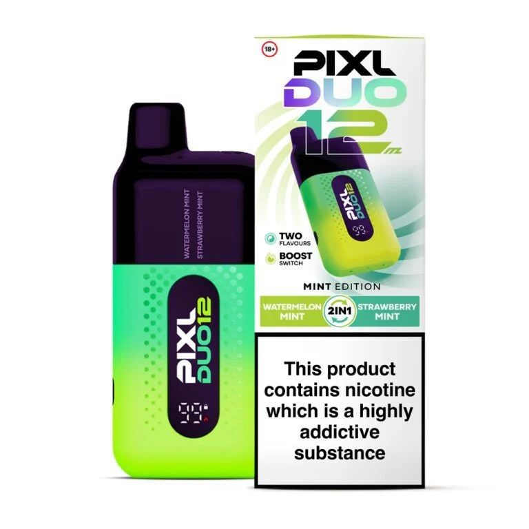Pixl Duo 12000 Vape Kit Box of 5