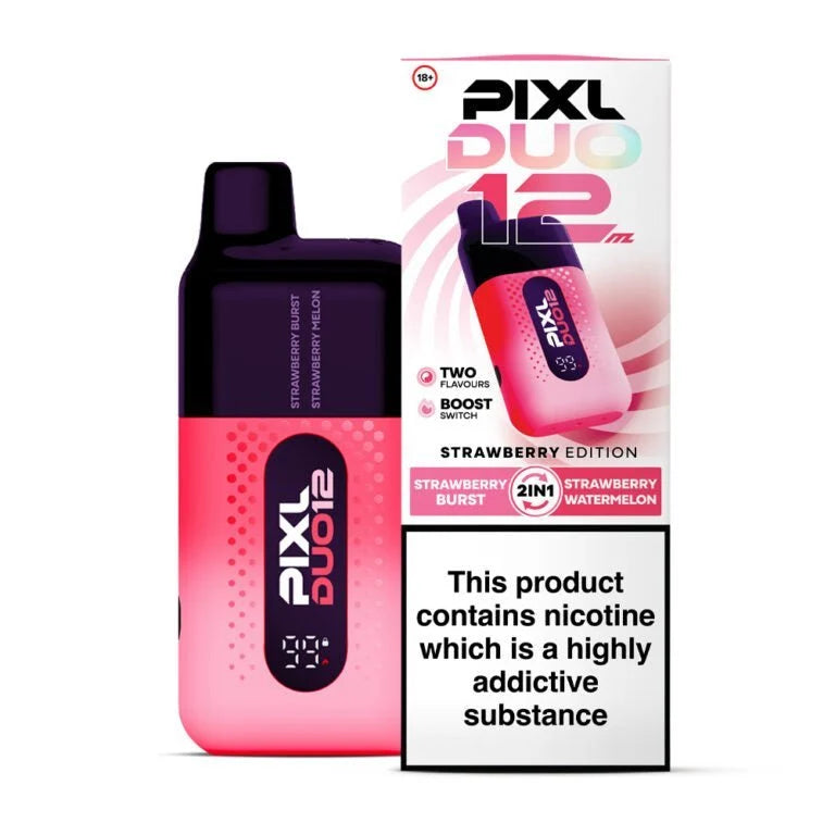 Pixl Duo 12000 Vape Kit Box of 5