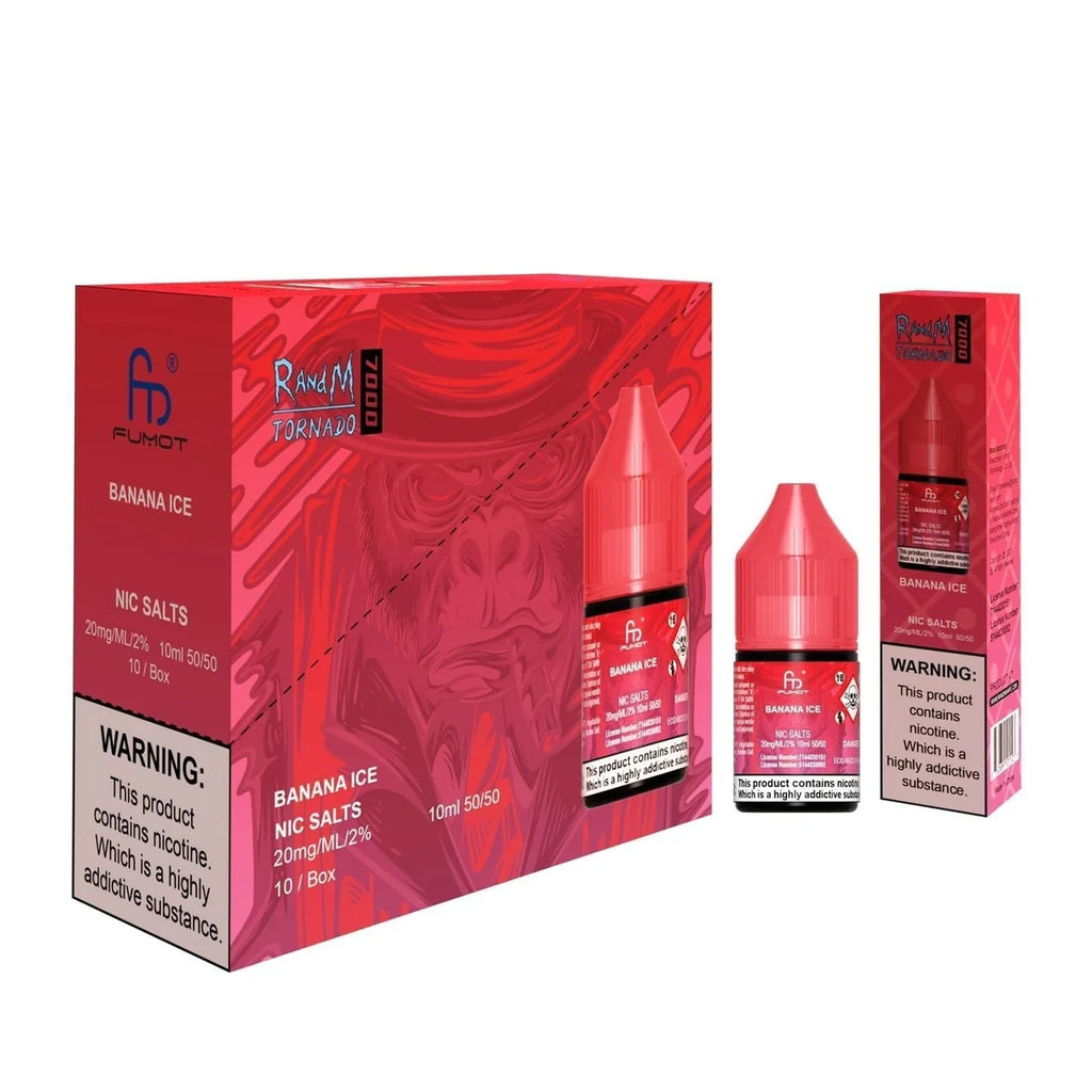 R and M 7000 10ml Nic Salt E-Liquid – Pack of 10