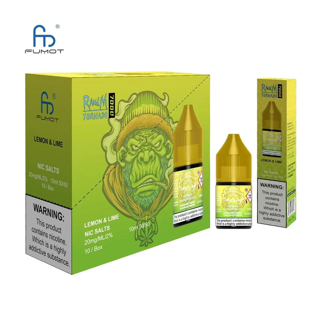 R and M 7000 10ml Nic Salt E-Liquid – Pack of 10