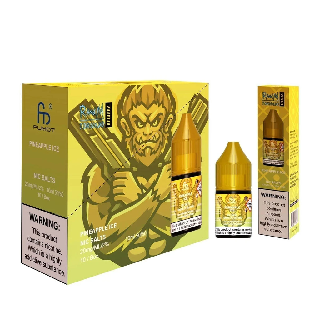 R and M 7000 10ml Nic Salt E-Liquid – Pack of 10