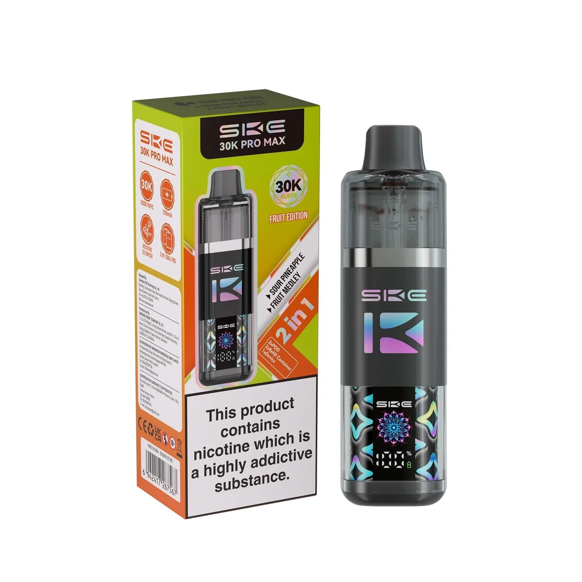SKE 30k Pro Max Prefilled Vape Kit Box of 5