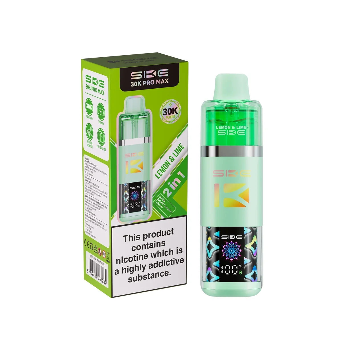 SKE 30k Pro Max Prefilled Vape Kit Box of 5