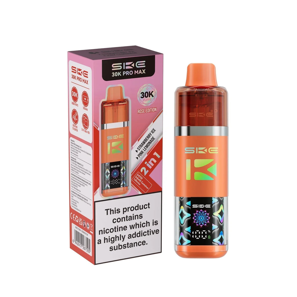 SKE 30k Pro Max Prefilled Vape Kit Box of 5