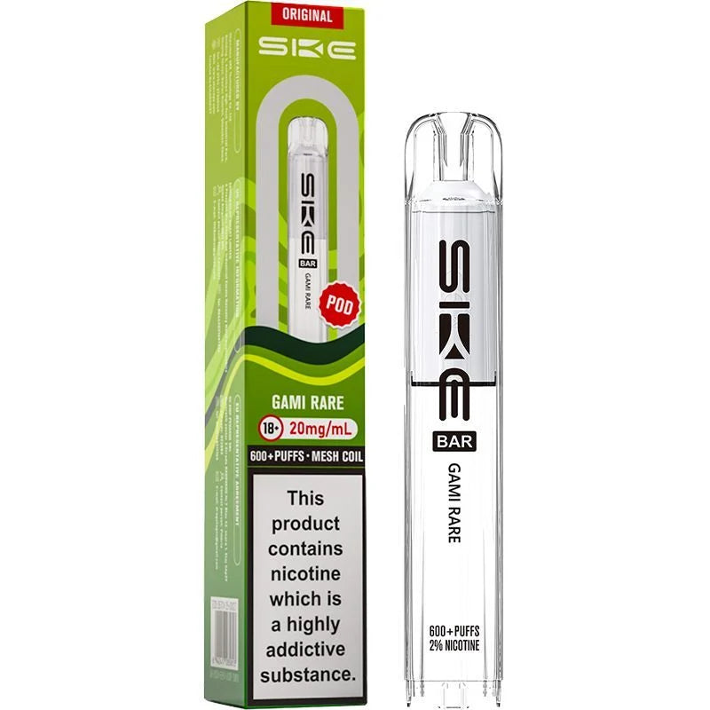 SKE CRYSTAL 600 Puff ORIGINAL Replacement Pods Pack of 10