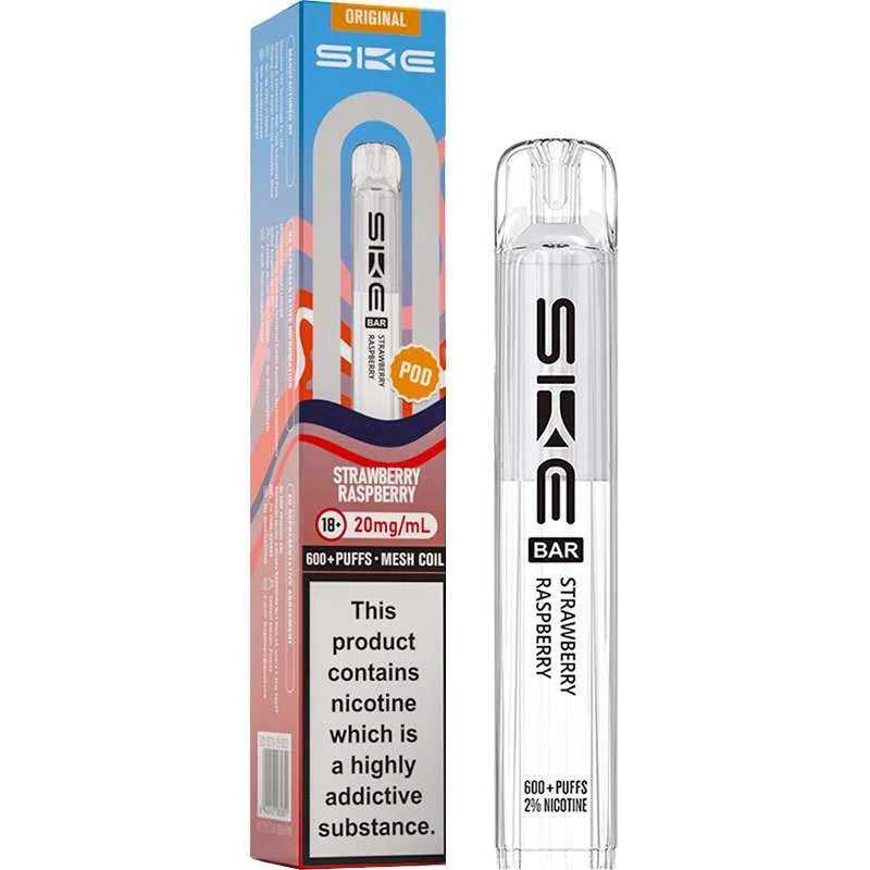 SKE CRYSTAL 600 Puff ORIGINAL Replacement Pods Pack of 10