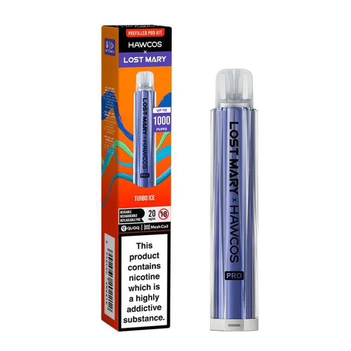 Lost Mary x Hawcos Pro Prefilled Pod Vape Kit (Pack of 10)