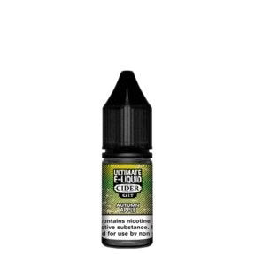 Ultimate E-Liquid Cider 10ML Nic Salt (Pack of 10)