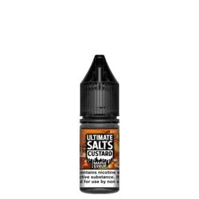 Ultimate Salts Custard 10ML Nic Salt (Pack of 10)