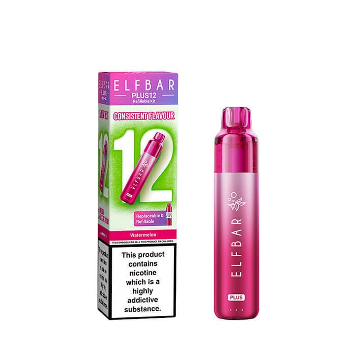 Elf Bar Plus 12 Prefilled Vape Kit - Pack of 5