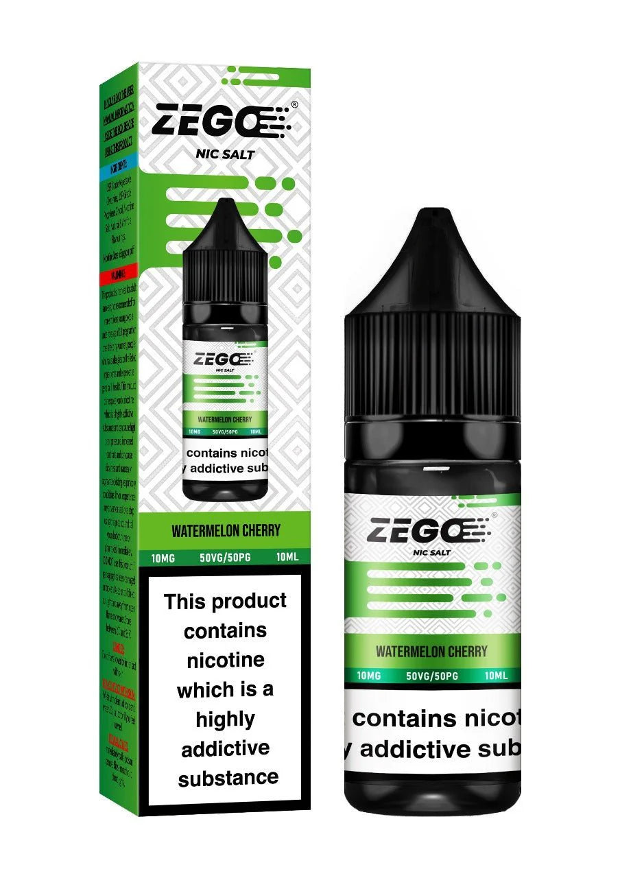 Zego Nic Salt 10ml E-Liquid - Box of 10